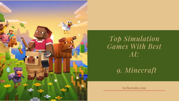 top simulation games with best ai: Minecraft