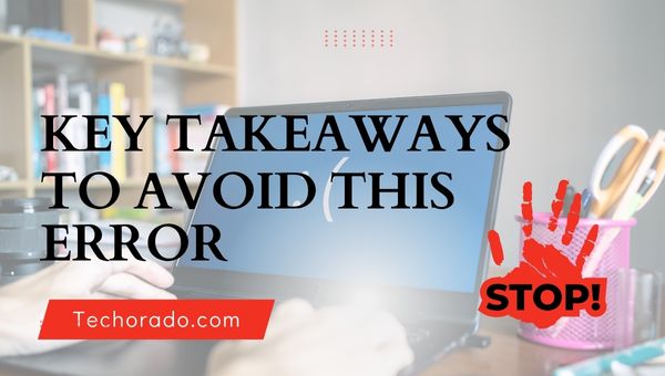 error: could not find or load main class: Key Takeaways to Avoid This Error