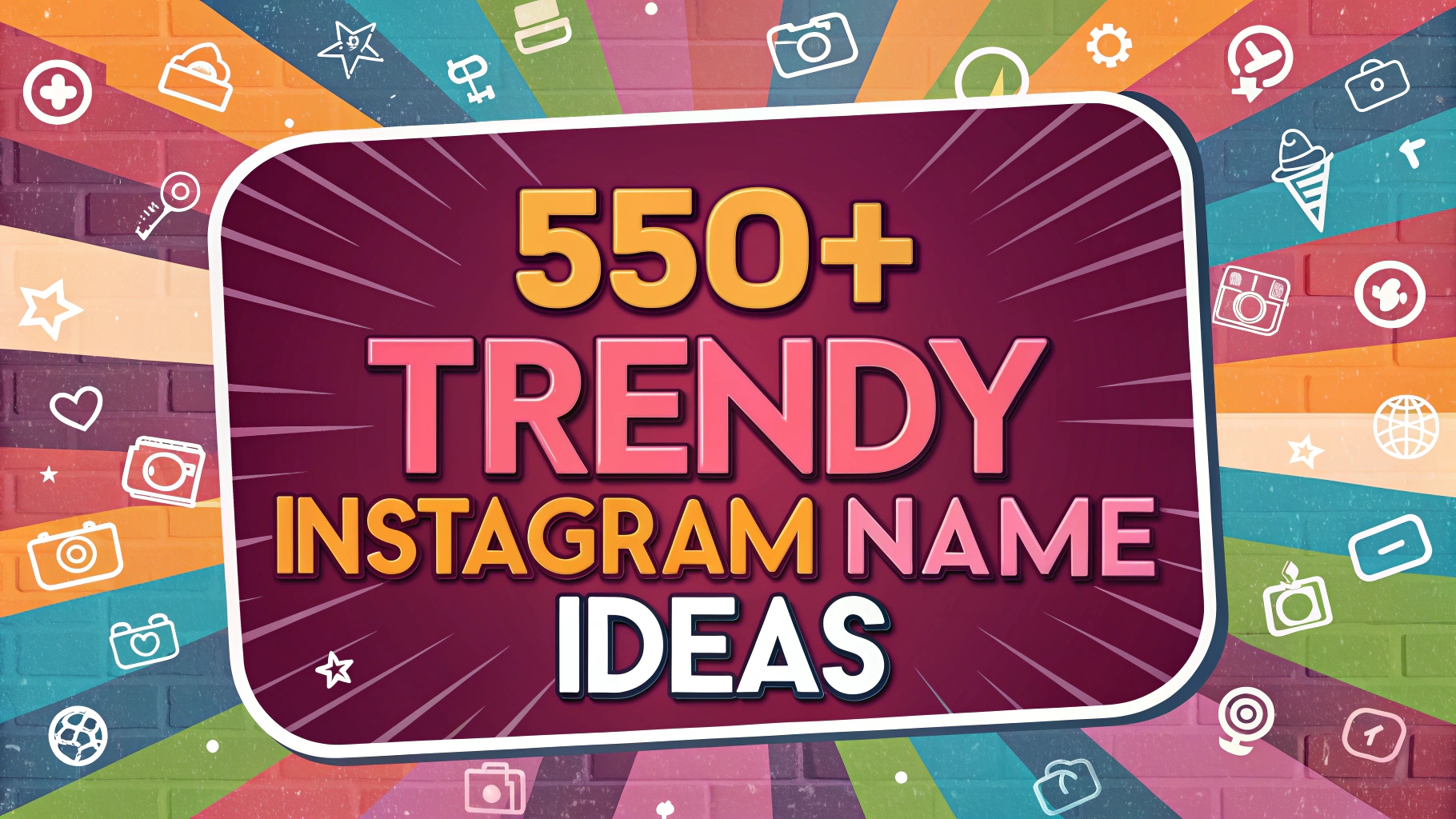 instagram name ideas